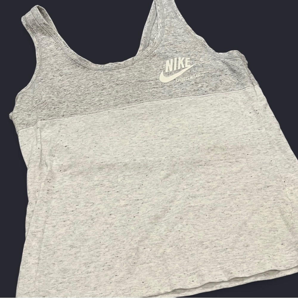 Nike Women's Heather Gray Tank Top